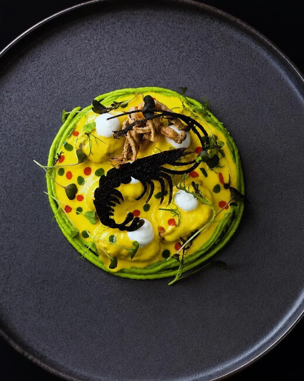 Culinary work by By Fito Mendoza