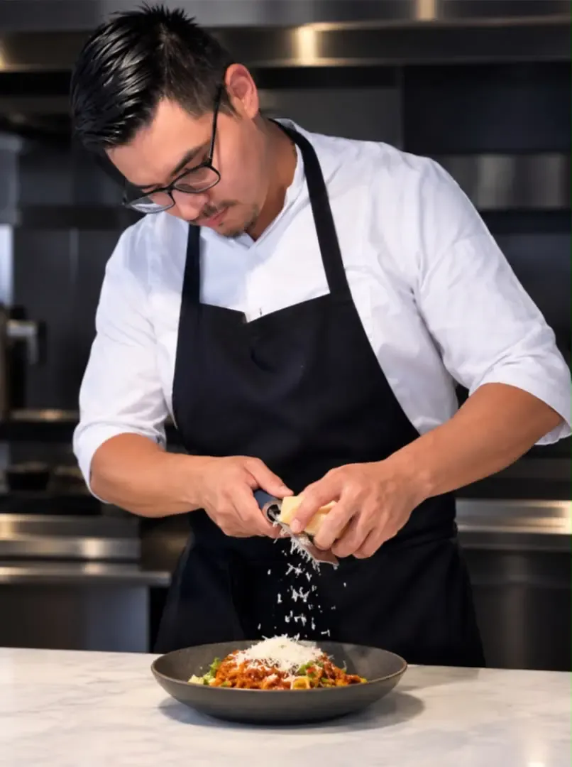 Portrait of Chef Rafael Goyric